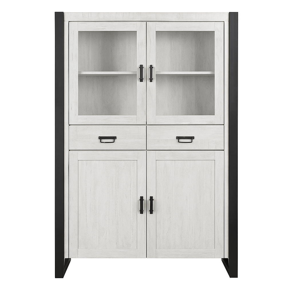 Vitrinekast Kyra 115cm