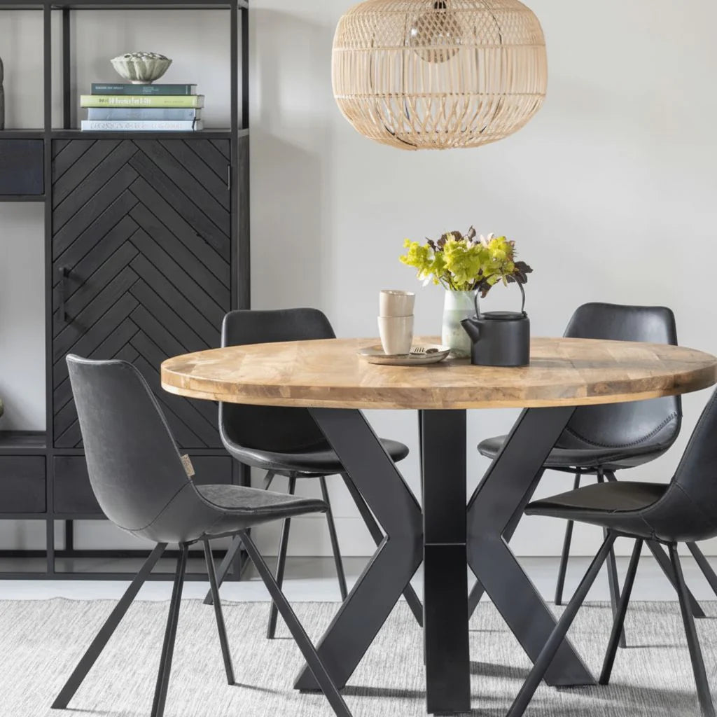 Eettafel rond Jasmin 110cm