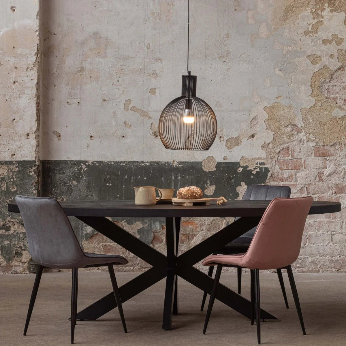 Eettafel Hera Ovaal 220x100cm